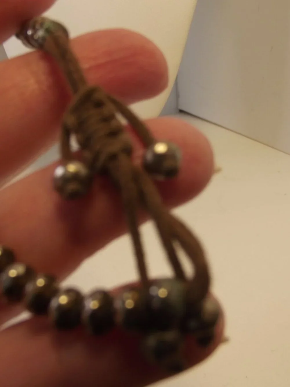 Lot of 6 Leather Bracelets  All Different